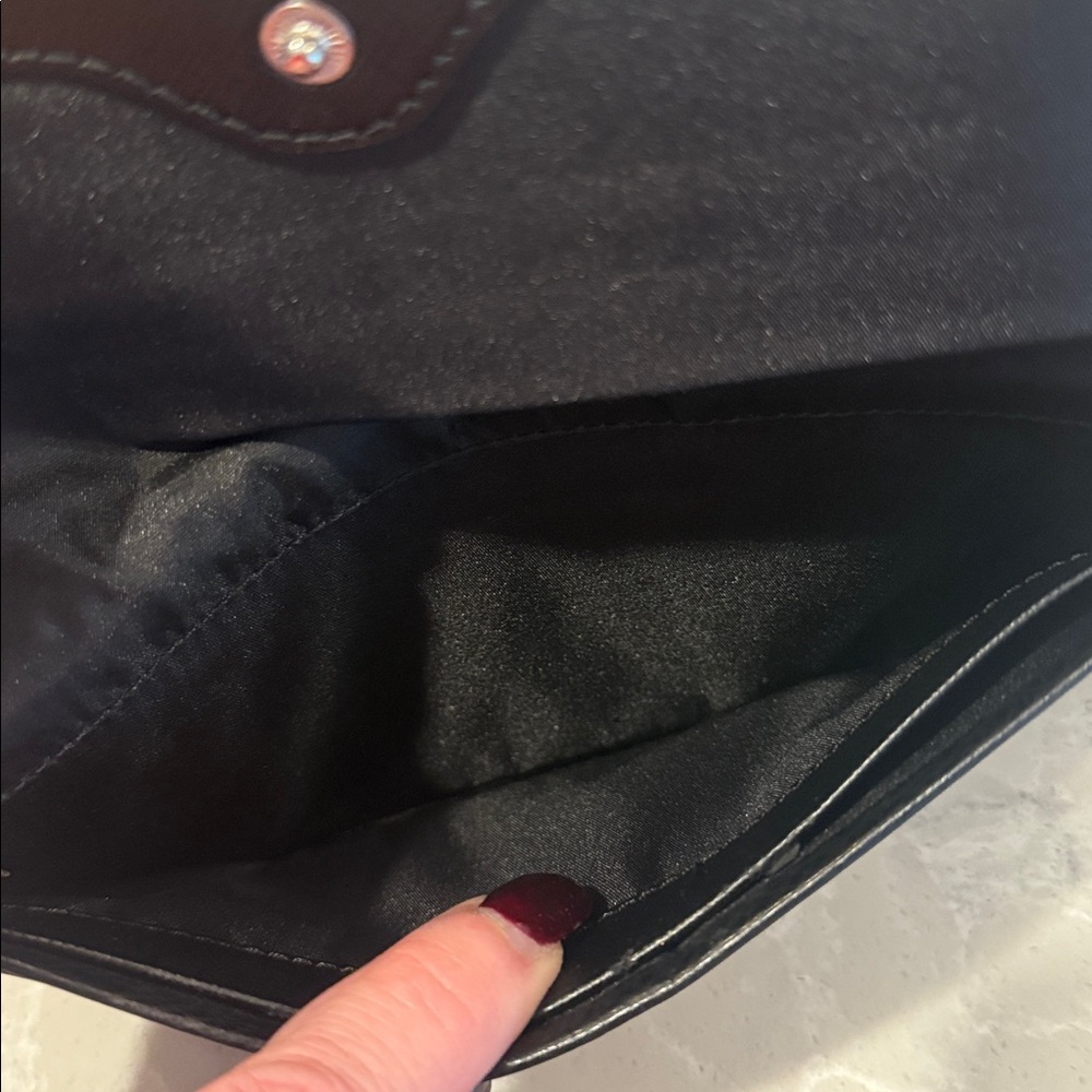 Coach leather flap wallet - Picture 5 of 6